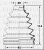 TOYOT 0443844050 Bellow, driveshaft